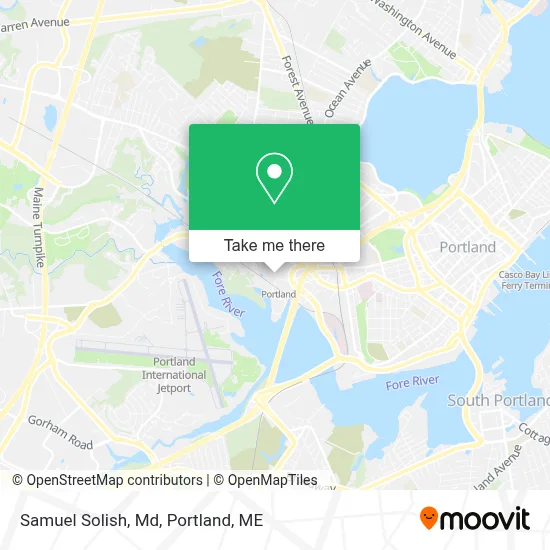 Samuel Solish, Md map
