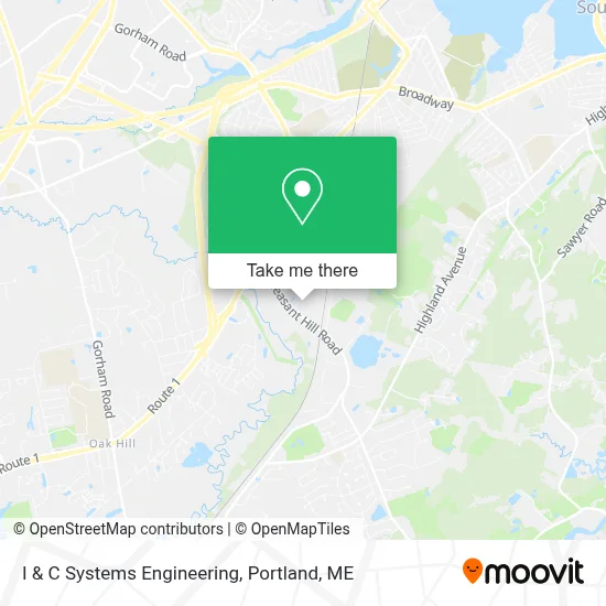 I & C Systems Engineering map