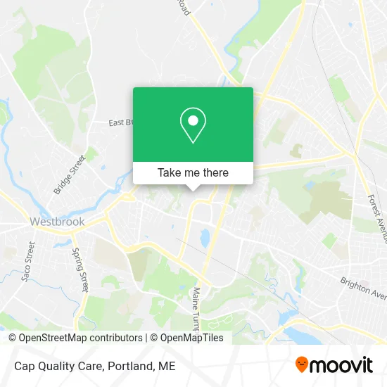 Cap Quality Care map