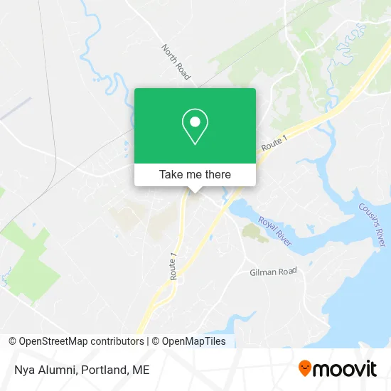 Nya Alumni map