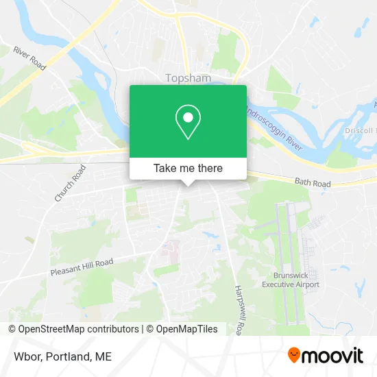 Wbor map