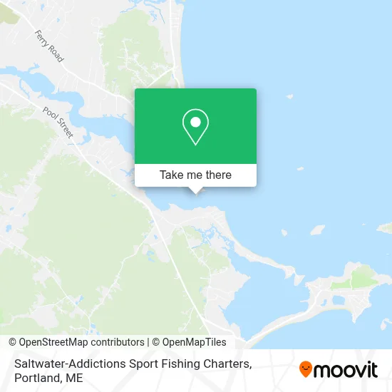 Saltwater-Addictions Sport Fishing Charters map