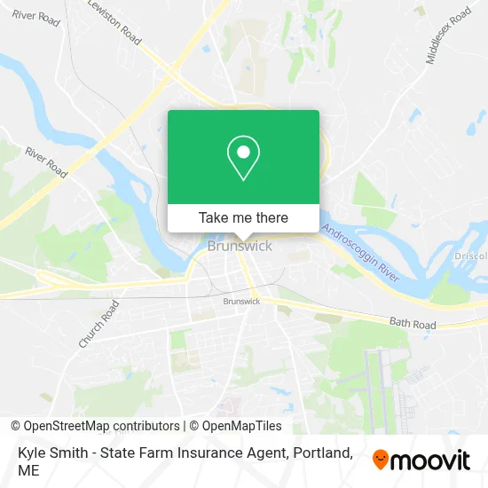 Kyle Smith - State Farm Insurance Agent map