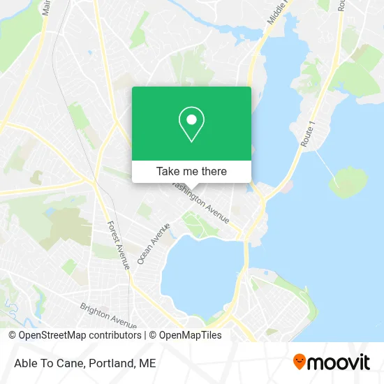 Able To Cane map