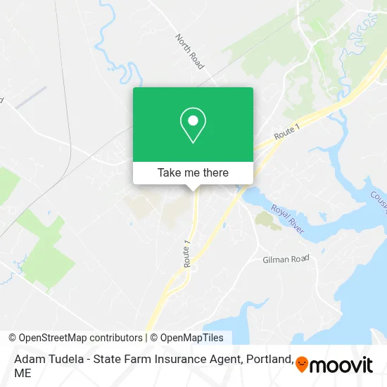 Adam Tudela - State Farm Insurance Agent map