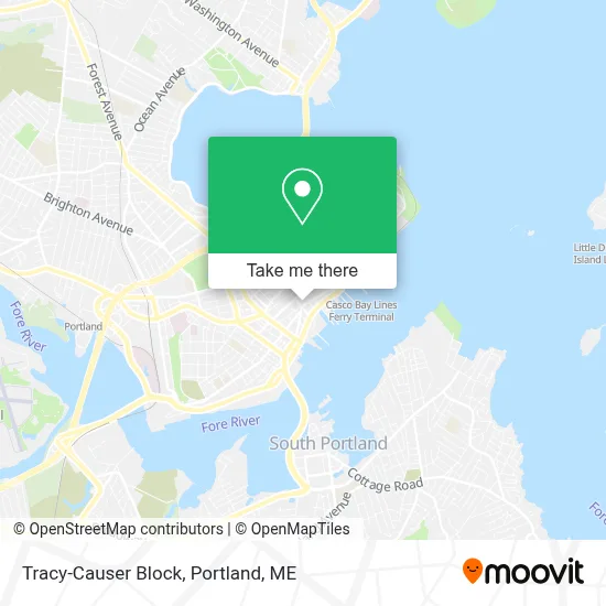 Tracy-Causer Block map
