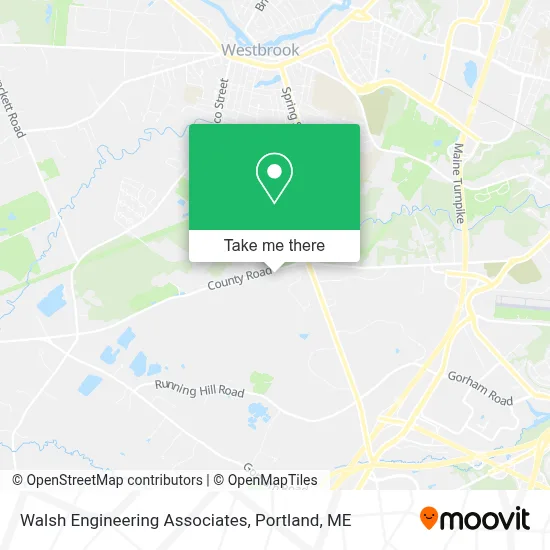 Walsh Engineering Associates map