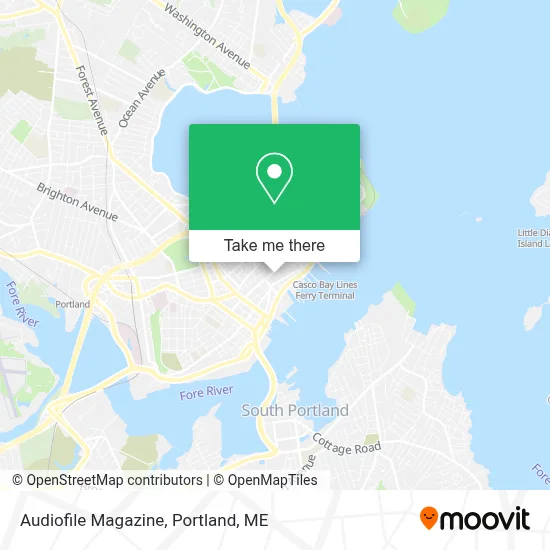 Audiofile Magazine map