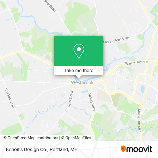 Benoit's Design Co. map