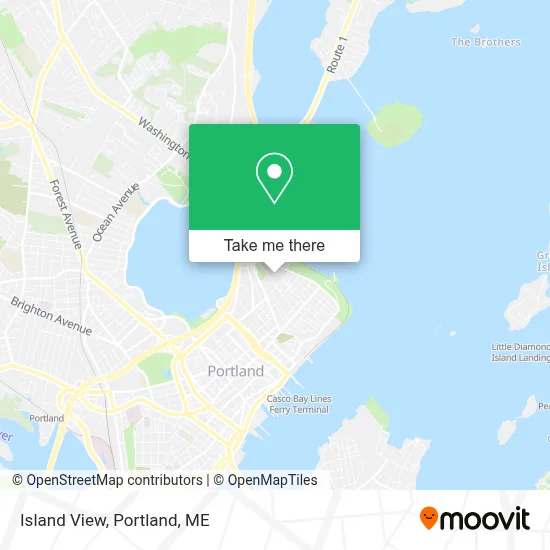 Island View map