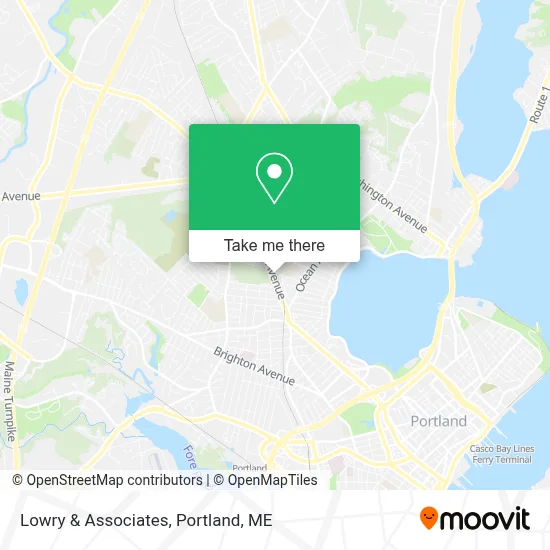 Lowry & Associates map