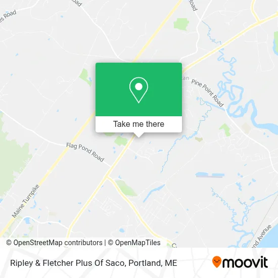 Ripley & Fletcher Plus Of Saco map