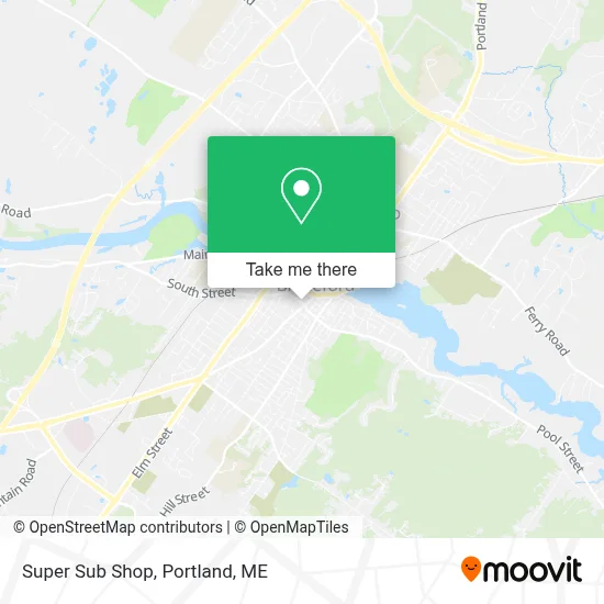 Super Sub Shop map