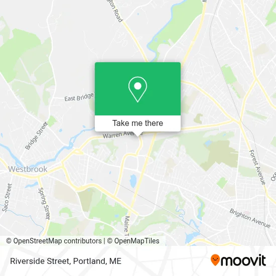 Riverside St map