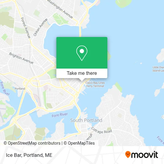 Ice Bar map