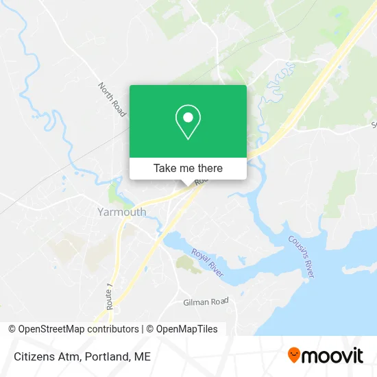 Citizens Atm map