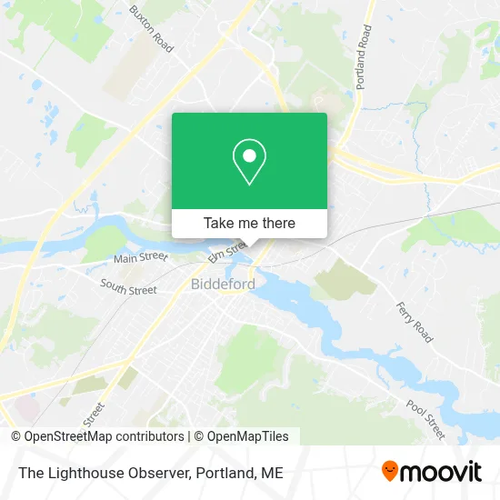 The Lighthouse Observer map
