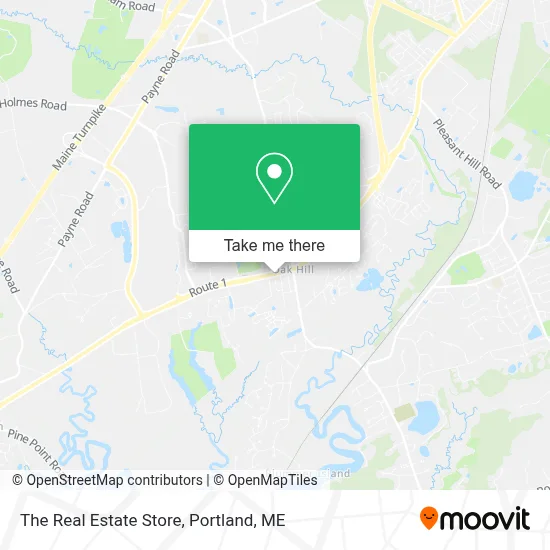 The Real Estate Store map