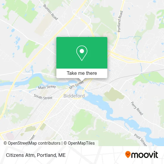 Citizens Atm map