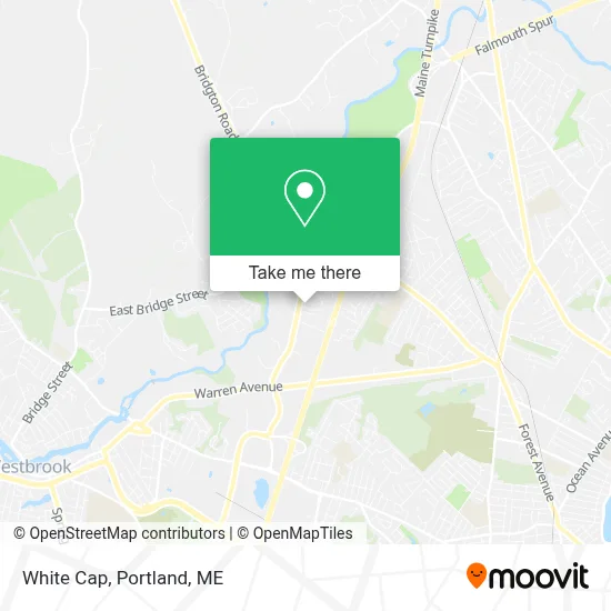 White Cap map