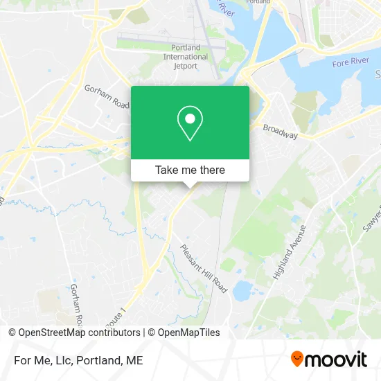 For Me, Llc map