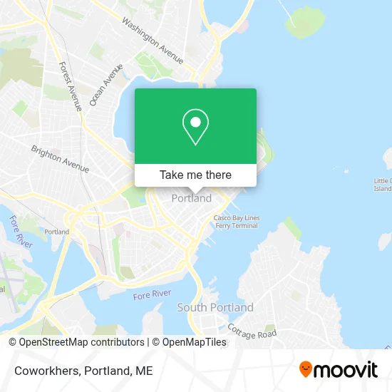 Coworkhers map