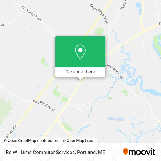 Rc Williams Computer Services map