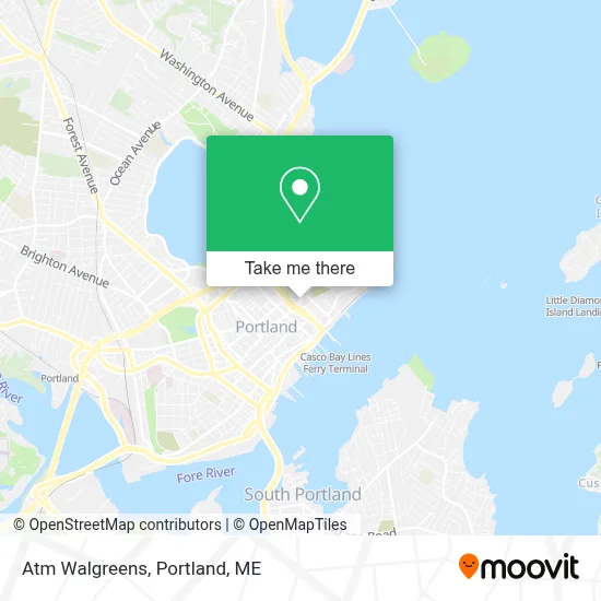 Atm Walgreens map