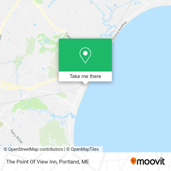 The Point Of View Inn map