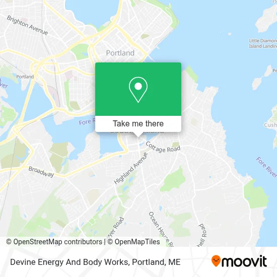 Devine Energy And Body Works map