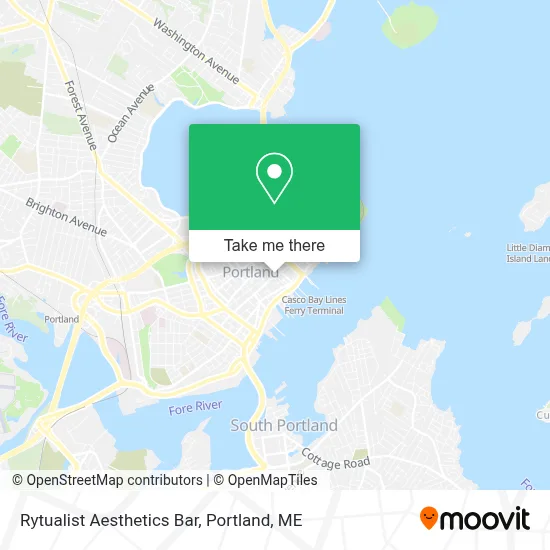 Rytualist Aesthetics Bar map