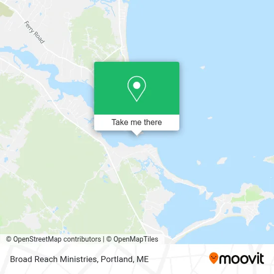 Broad Reach Ministries map