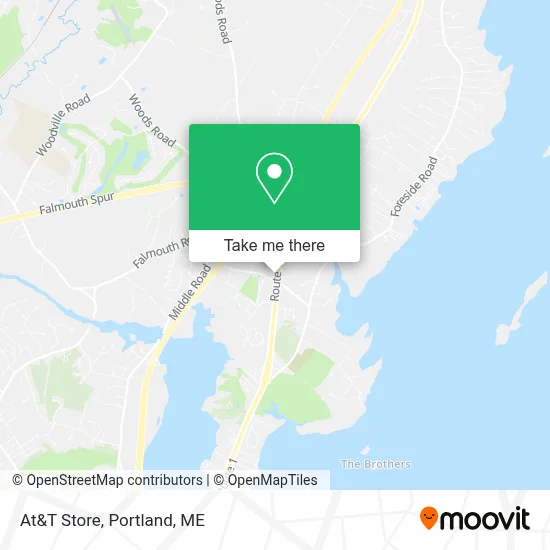 At&T Store map