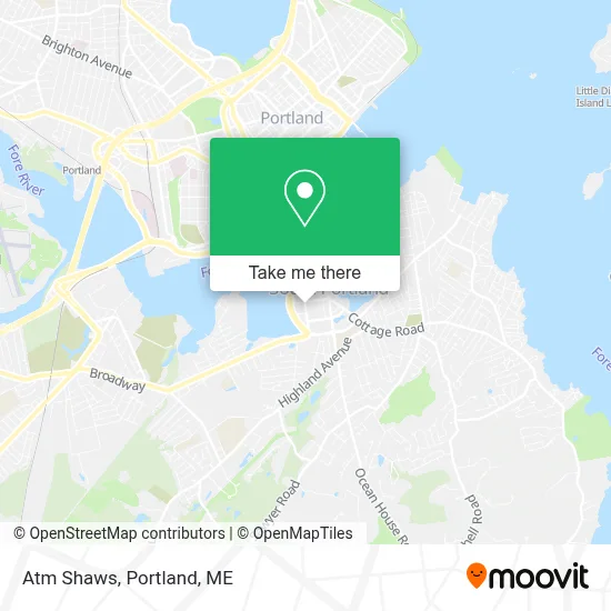 Atm Shaws map