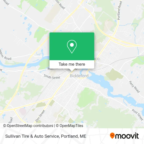 Sullivan Tire & Auto Service map