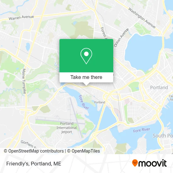Friendly's map