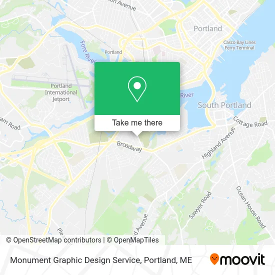 Monument Graphic Design Service map