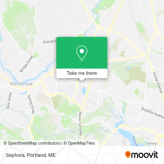 Sephora map