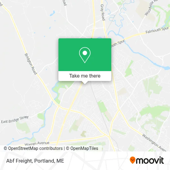 Abf Freight map