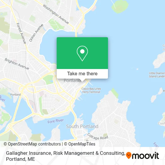 Gallagher Insurance, Risk Management & Consulting map