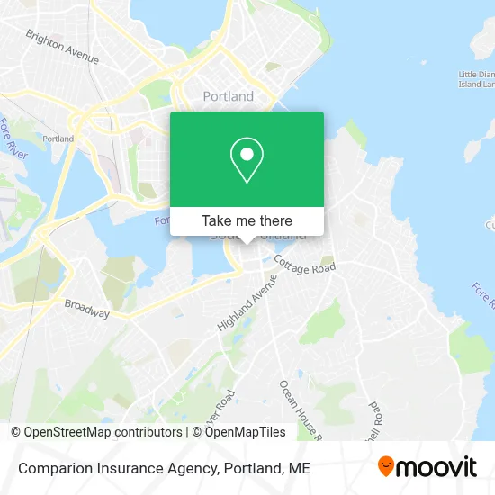 Comparion Insurance Agency map