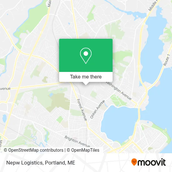 Nepw Logistics map