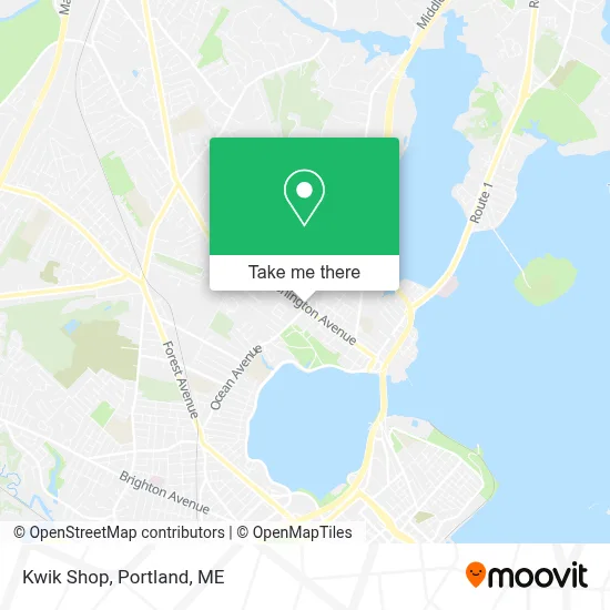 Kwik Shop map