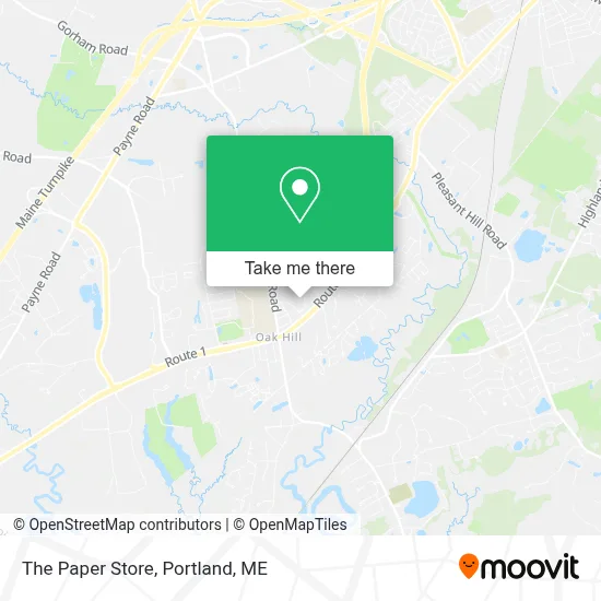 The Paper Store map