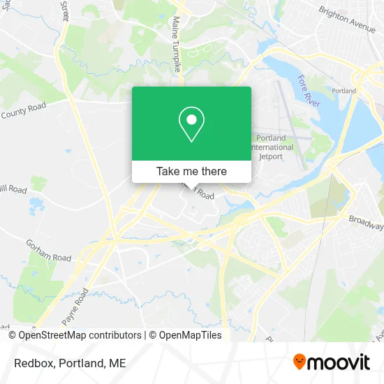 Redbox map