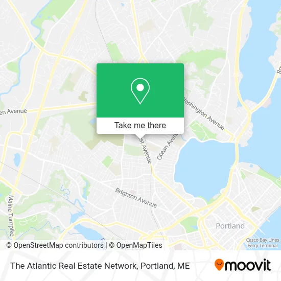 The Atlantic Real Estate Network map