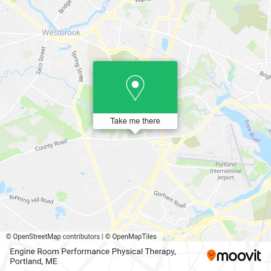 Engine Room Performance Physical Therapy map