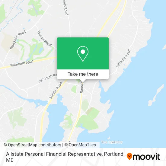 Allstate Personal Financial Representative map