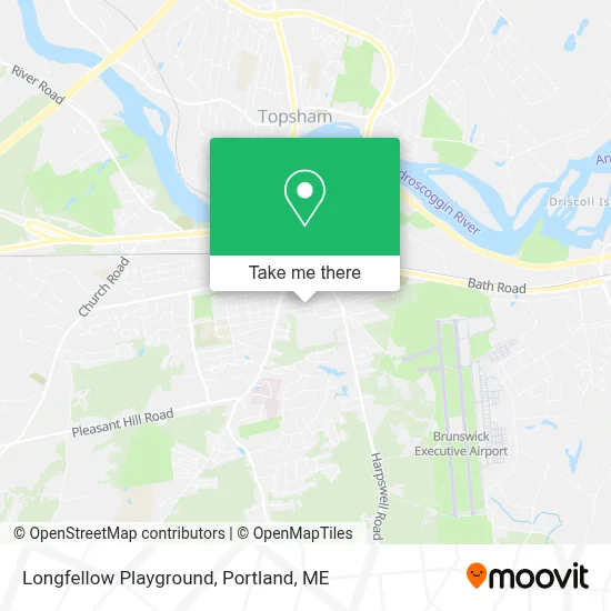 Longfellow Playground map