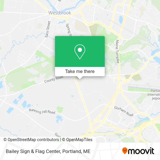 Bailey Sign & Flag Center map